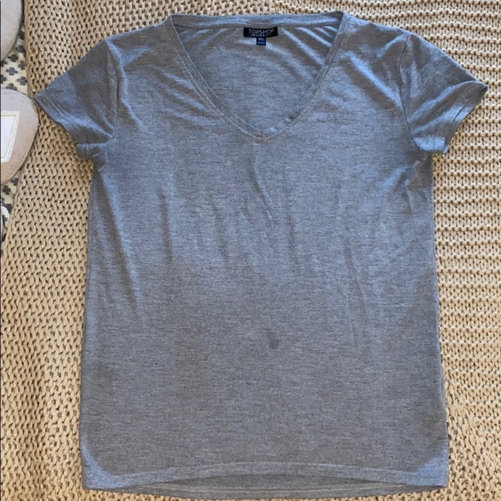Topshop Grey T-shirt